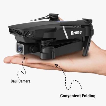 Dron E88 Pro — Camara 4K Plegable