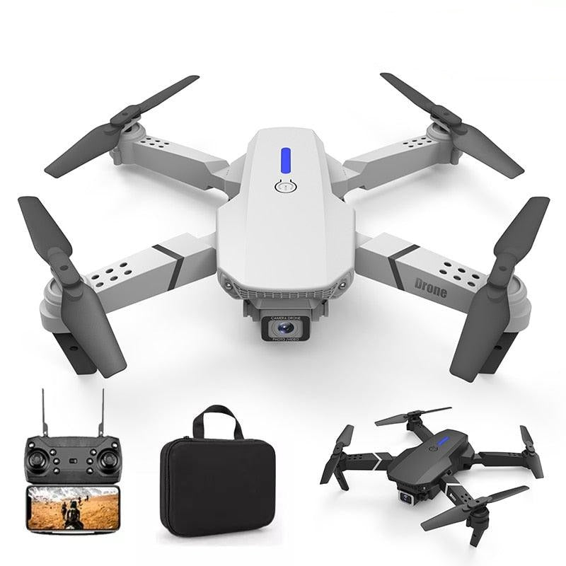 Dron E88 Pro — Camara 4K Plegable
