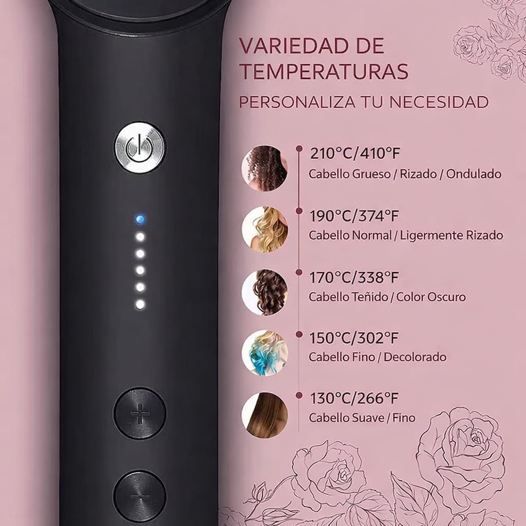 Plancha profesional 3 en 1