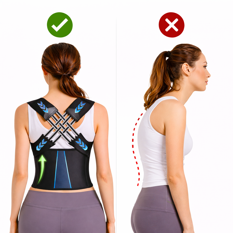 Corrector de Postura con Soporte Lumbar
