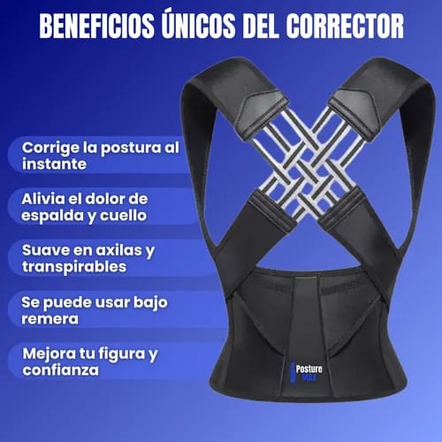 Corrector de Postura con Soporte Lumbar