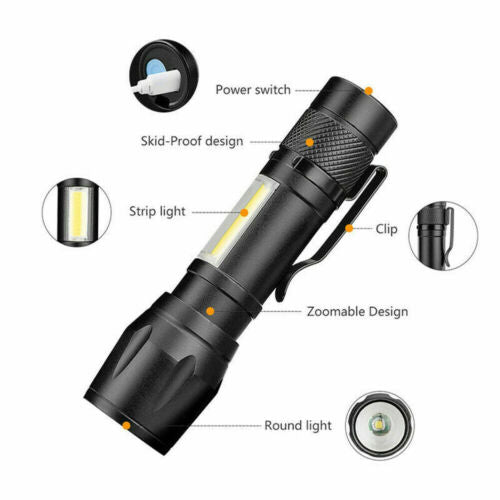 Mini Linterna T�ctica Pro